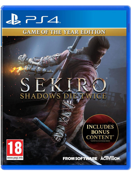 Sekiro Shadows Die Twice Game Of The Year Edition PS4