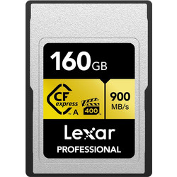 Lexar Professional CFexpress 160GB Type Gold+ 900MB/s