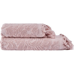 Πετσέτα Προσώπου 50x90cm Βαμβάκι Anna Riska Anabelle 2 - Blush Pink