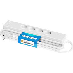 Meross Πολύπριζο Ασφαλείας 4 Θέσεων με Διακόπτη 4 USB Smart WiFi Smart Power Strip HomeKit EU (MSS425FHK)