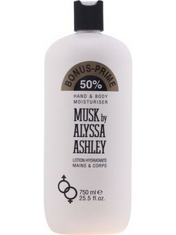 Alyssa Ashley Musk Hand & Body Ενυδατική Lotion Σώματος 750ml
