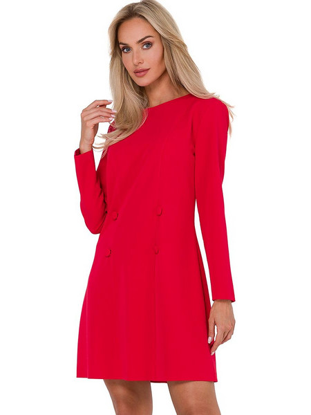 MOE Mini Καθημερινό Φόρεμα Κόκκινο MOE753