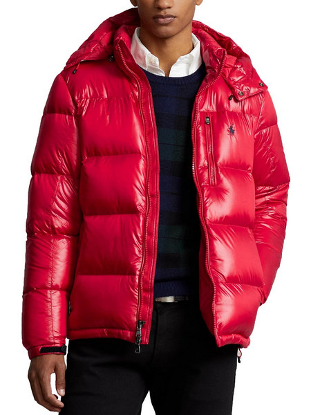 Polo Ralph Lauren Ανδρικό Μπουφάν Χειμωνιάτικο Puffer Αδιάβροχο Κόκκινο 710849776-003