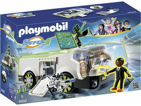 Playmobil Super 4 Ο Πράκτορας Dna & Techno-Chameleon για 5+ Ετών 6692