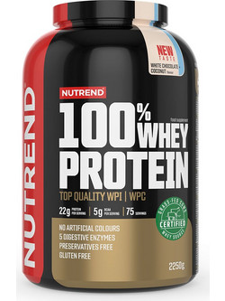 Nutrend 100% Whey Protein White Chocolate Coconut 2.25kg