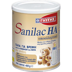 Γιώτης Sanilac HA Βρεφικό Γάλα Σκόνη 0m+ 400gr