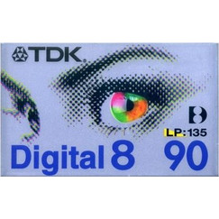 TDK Κασσέτα για VideoCamera Digital 8 - 90EB