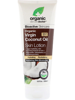 Dr. Organic Virgin Coconut Oil Skin Ενυδατική Lotion Σώματος 200ml