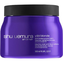 Shu Uemura Υubi Blonde Αnti-Brass Purple Balm Μάσκα Μαλλιών για Προστασία Χρώματος & Επανόρθωση για Βαμμένα Μαλλιά 500ml