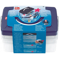 Κουτί Ραπτικής Πλαστικό Clickbox (612403) Prym 24x16.5x14cm