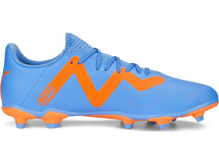 Puma Future Play FG/AG 107187-01 Ποδοσφαιρικά Παπούτσια με Τάπες Μπλε Πορτοκαλί