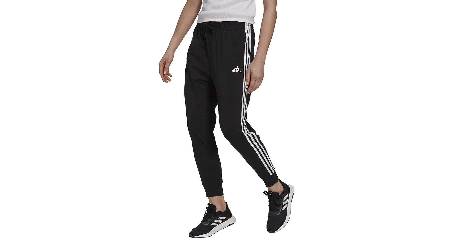 ADIDAS-WOMEN PANTS-GR9604-BLACK