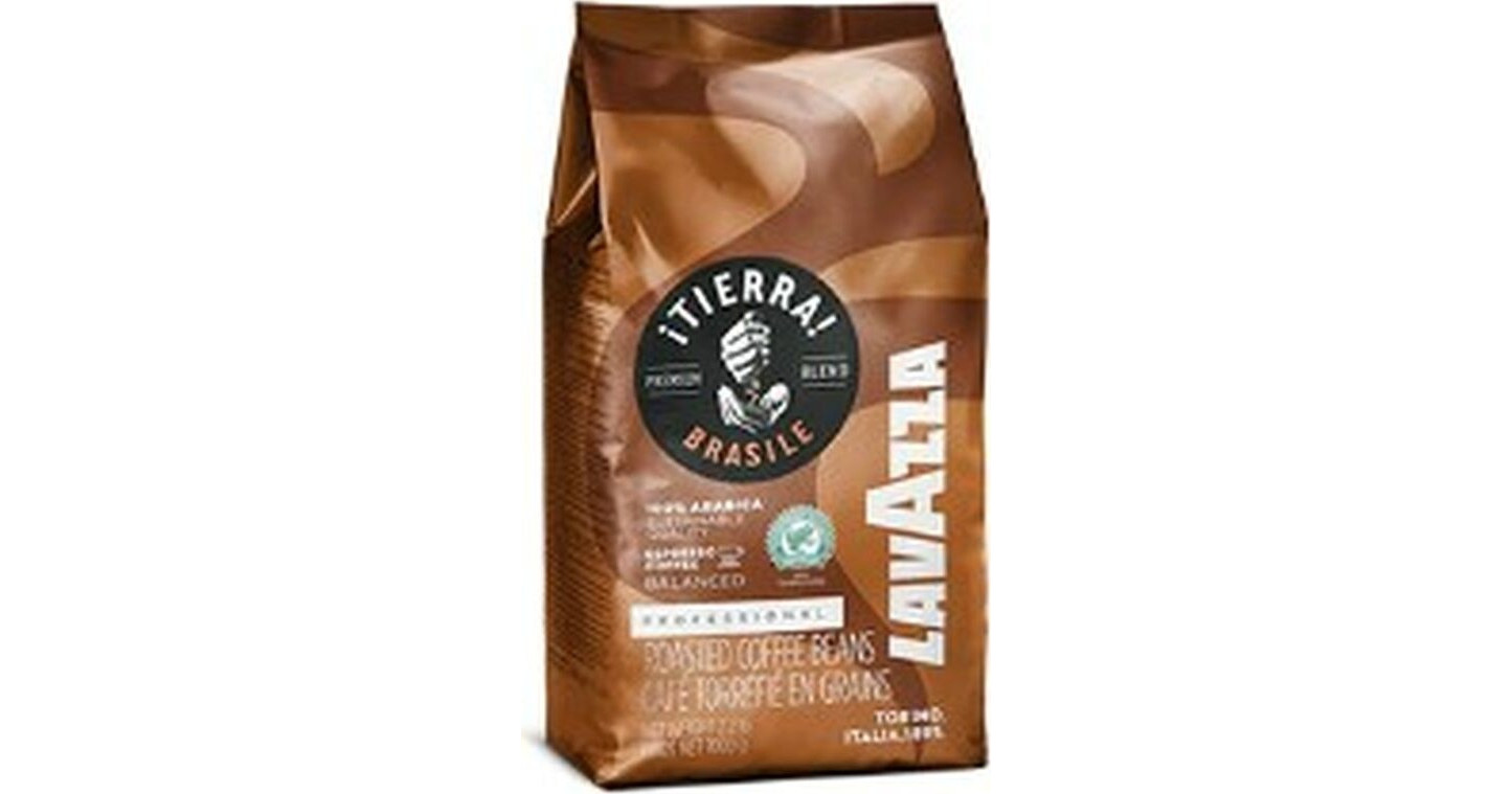 Lavazza Tierra Brasile Καφές Espresso 100 Arabica σε Κόκκους 1000gr