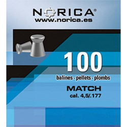 Norica Match 4,5mm Pellets - 100pcs