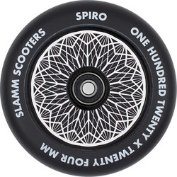 SLAMM SPIRO HOLLOW CORE WHEELS BLACK 120mm
