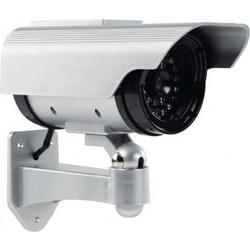 Konig SAS-DUMMY CAM 30 Ψεύτικη Κάμερα Παρακολούθησης Τύπου Bullet Γκρι