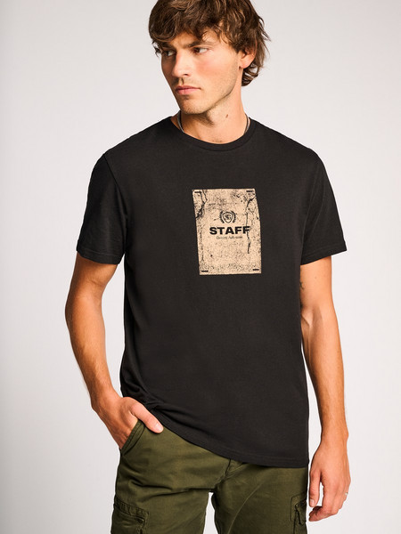 Staff Cortez Man T-Shirt (64-005.050.Ν0090) Μαύρο...