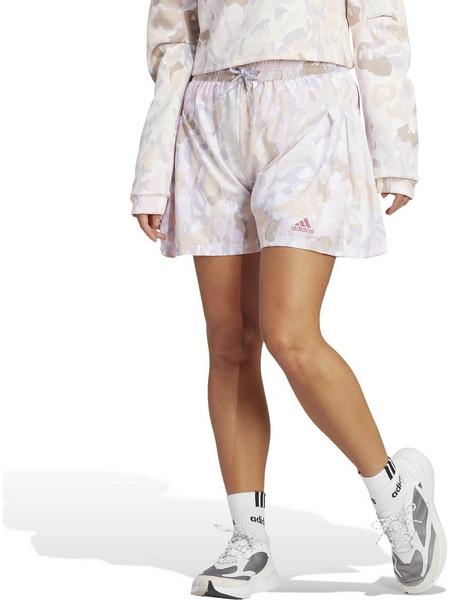 Adidas Sportswear Αθλητικό Γυναικείο Σορτς Ψηλόμεσο Ροζ IC0567