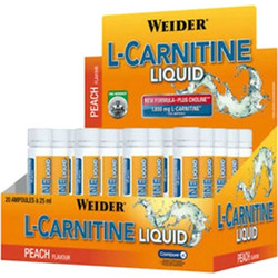 Weider L-Carnitine Liquid Peach 20x25ml