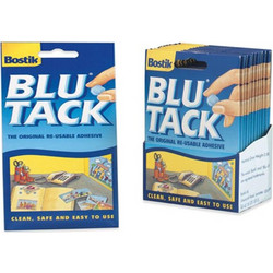 Αυτοκόλλητα σε μορφή πλαστελίνης Bostik Blue Tack' 50gr