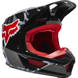 Fox V1 Karrera Black Κράνος Μηχανής Motocross 1350gr