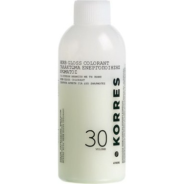 Korres Herb Gloss Colorant Γαλάκτωμα Ενεργοποίησης Χρώματος 30 Volume 60ml