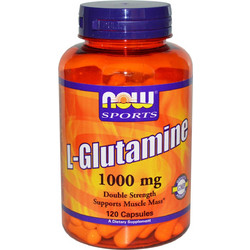 Now Sports L-Glutamine 1000mg 120 Κάψουλες