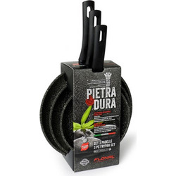 FLONAL SET Pietra Dura Τηγάνια αντικολλητικά 3 τεμαχίων 20/24/28cm