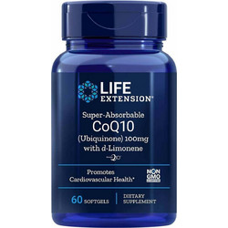 Life Extension Super - Absorbable CoQ10 100mg 60 Μαλακές Κάψουλες