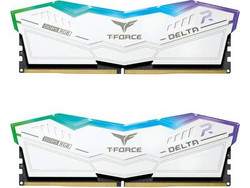 TeamGroup Delta RGB 32GB (2X16GB) DDR5 RAM 6400MHz White