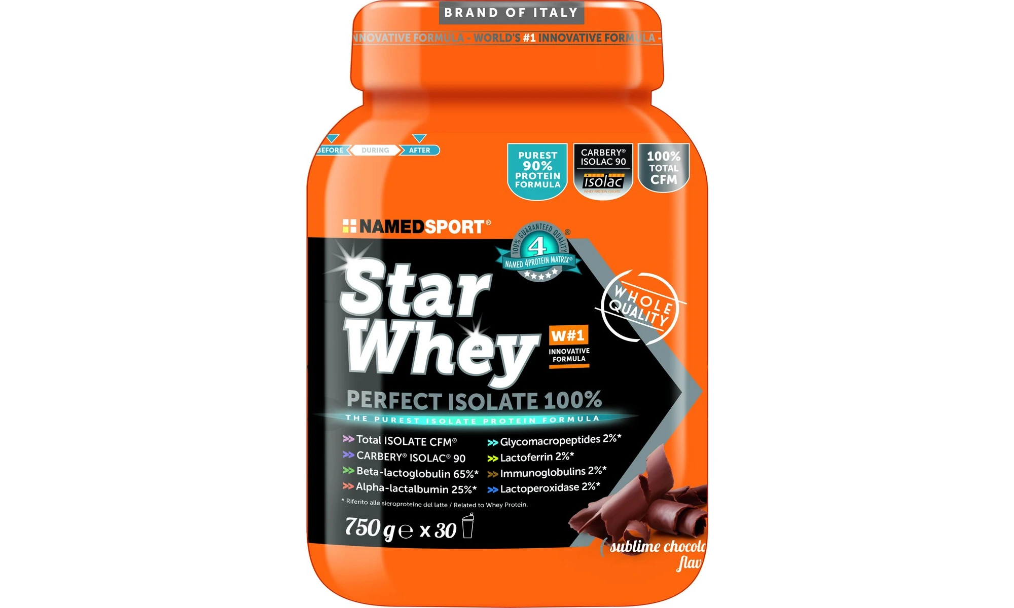 Namedsport Star Whey Isolate Sublime Chocolate