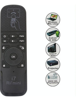 Rii i7 Mini Wireless Air Mouse Keyboard Remote for HTPC / Android TV Box / Xbox360 (OEM)