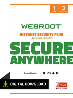 Webroot Internet Security Plus (3 Devices / 1 Year)