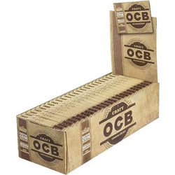 OCB Χαρτάκια Αλεύκαντο - Craft Unbleached 25τεμ