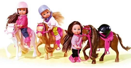 Baby doll + POLE HORSE accessories ZA2927