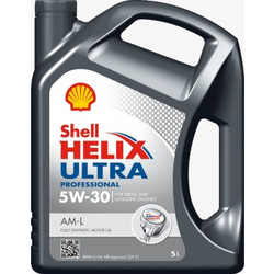 Shell Oil Helix Ultra Professional AM-L Συνθετικό Λάδι Αυτοκινήτου 5W-30 5lt
