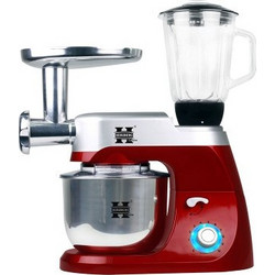 Herzberg Stand Mixer 1000W with Stainless Mixing Bowl 4.2lt Red (5029RED) (HEZ5029RED)