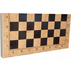 Σκάκι - Τάβλι - Ντάμα Ξύλινο με Πιόνια & Πούλια 39x39cm 2116