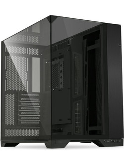 Lian Li O11 Vision Black Gaming Midi Tower Κουτί Υπολογιστή με Πλαϊνό Παράθυρο