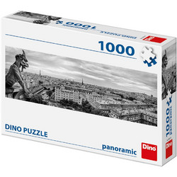 Puzzle Dino Panoramic Τέρας Στο Παρίσι 1000 Κομμάτια