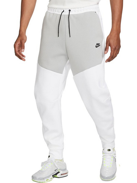 Nike Sportswear Tech Fleece Ανδρικό Παντελόνι Φόρμας Fleece με Λάστιχο Λευκό DV0538-100