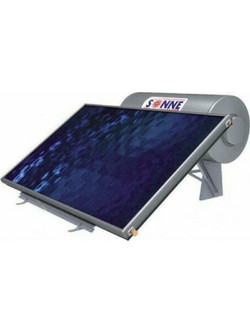Sonne Aktion Atlas Ηλιακός Θερμοσίφωνας 160lt 2.3m² Glass Διπλής Ενέργειας Οριζόντιος