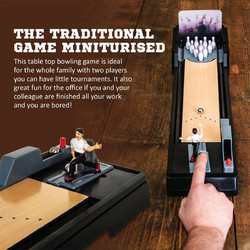 Mini επιτραπέζιο παιχνίδι Bowling 64x14x15cm