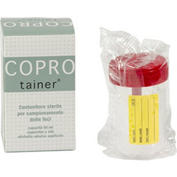 COPRO TAINER Αποστειρωμένο Δοχείο Συλλογής & Μεταφοράς Κοπράνων, 60ml