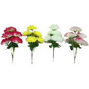 Λουλούδια Μπουκέτο Με 7 Κλαδιά 32cm - Διάφορα Χρώματα TNS (0055-3/7FLW )