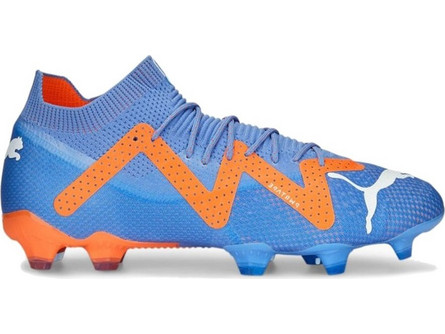 Puma Future Ultimate FG/AG 107165-01 Ποδοσφαιρικά Παπούτσια με Τάπες Μπλε Πορτοκαλί