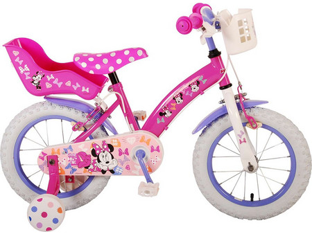 Disney Minnie Cutest Ever! Παιδικό Ποδήλατο Πόλης 12" Ροζ