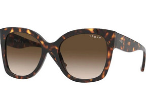 Vogue VO5338S W656/13 Γυναικεία Γυαλιά Ηλίου Cat Eye Κοκάλινα Ταρταρούγα με Καφέ Degradee Φακό
