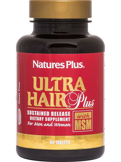 Nature's Plus Ultra Hair Plus Συμπλήρωμα Διατροφής κατά της Τριχόπτωσης 60 Ταμπλέτες