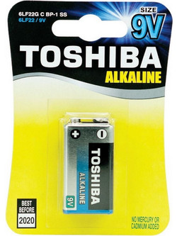 Toshiba Alkaline 9V 1τμχ